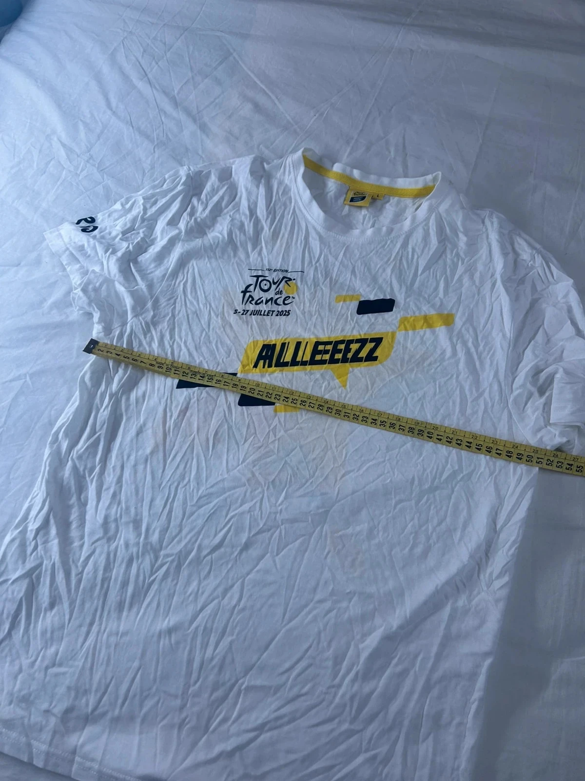 Witte T-shirt met Tour de France opdruk – photo 7